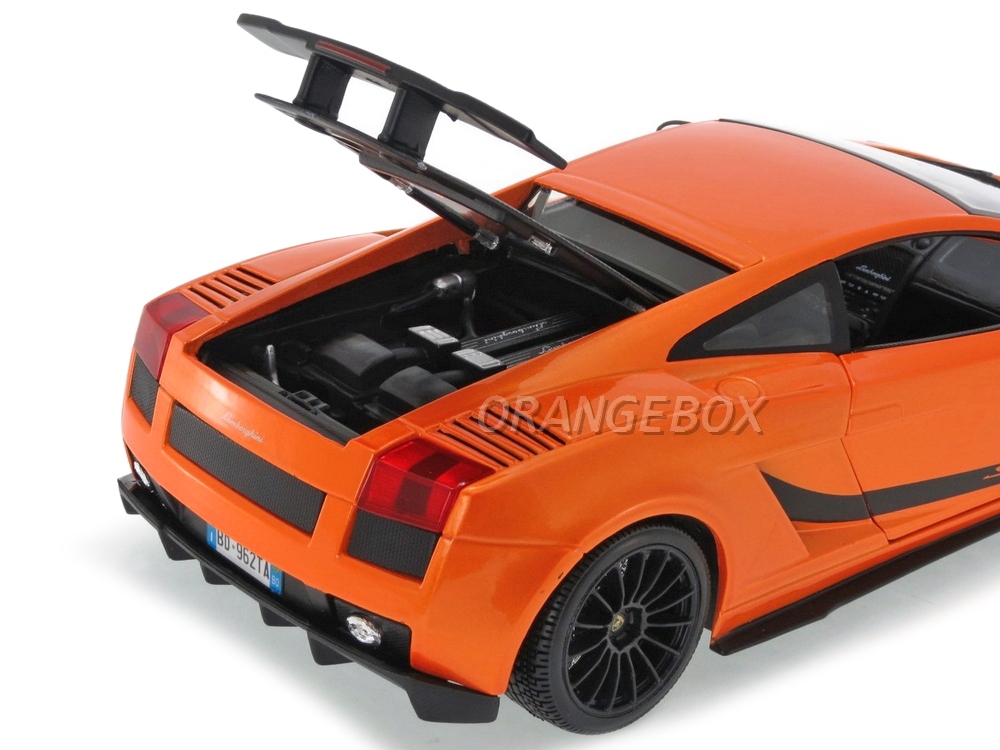 Lamborghini Gallardo Superleggera 2007 Maisto 1:18 Laranja - 20